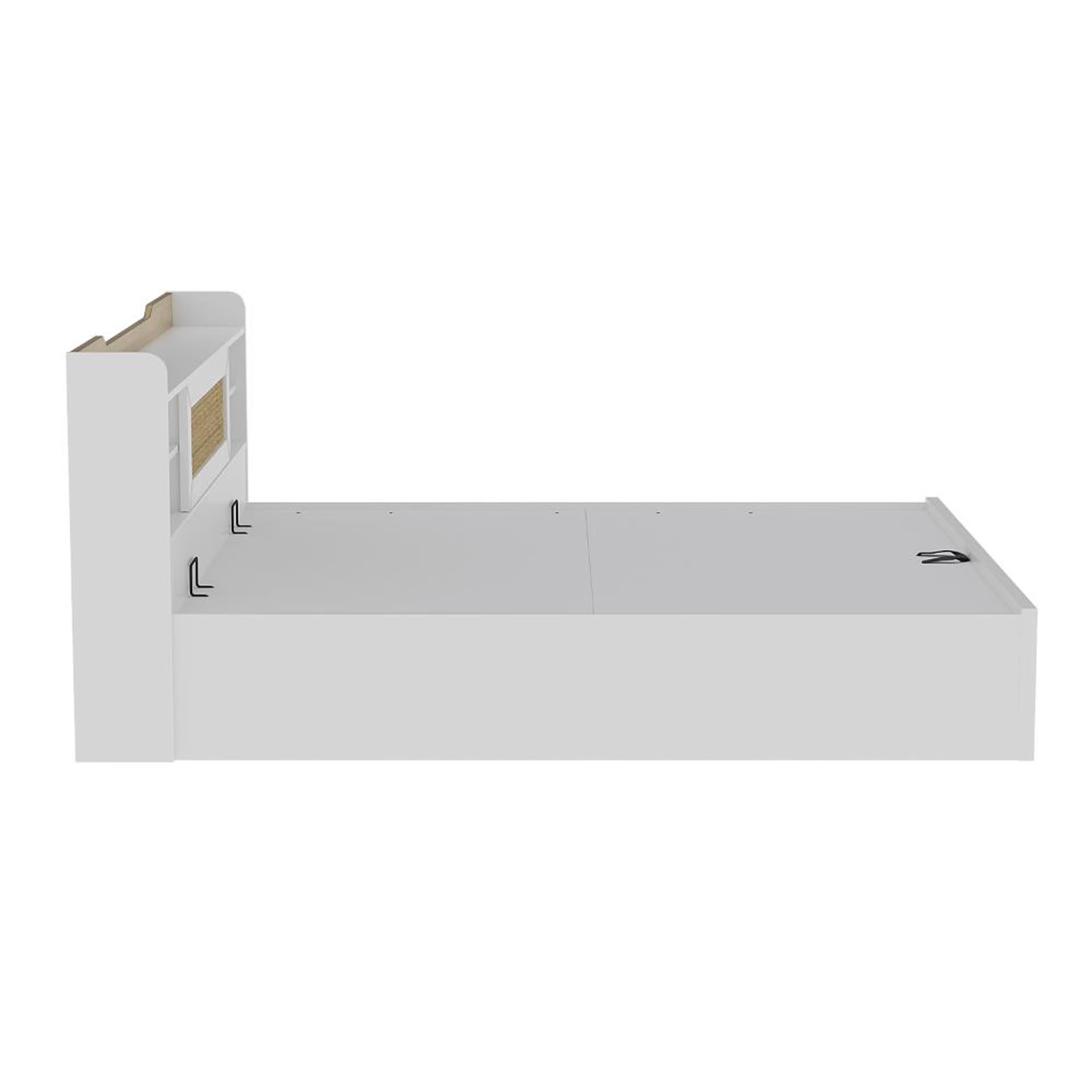 Wakefit Halos King Storage Engineered Wood Bed with Hydraulic mechanism King - 78" x 72 4 Wakefit Halos King Storage Engineered Wood Bed with Hydraulic mechanism King - 78" x 72\