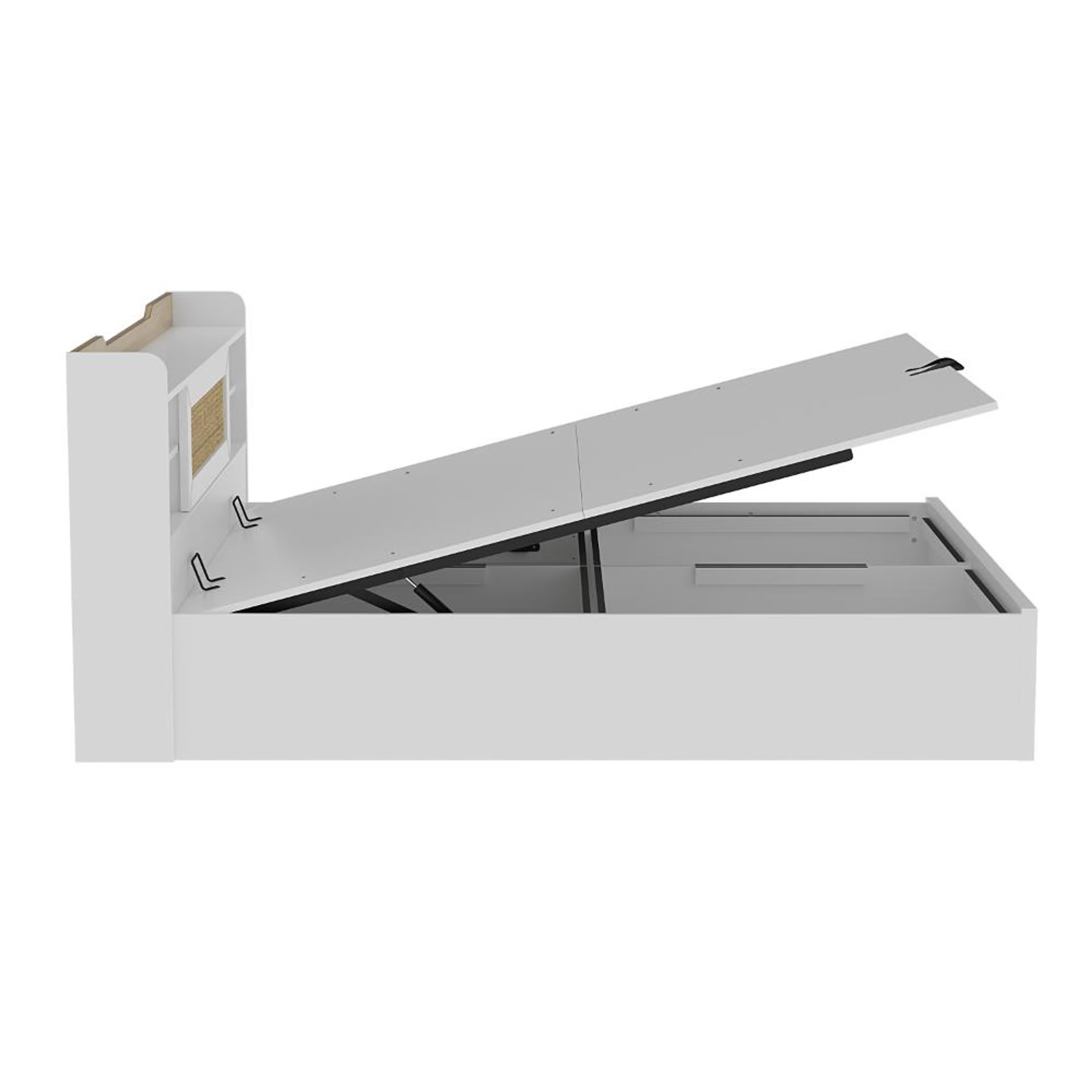 Wakefit Halos King Storage Engineered Wood Bed with Hydraulic mechanism King - 78" x 72 6 Wakefit Halos King Storage Engineered Wood Bed with Hydraulic mechanism King - 78" x 72\