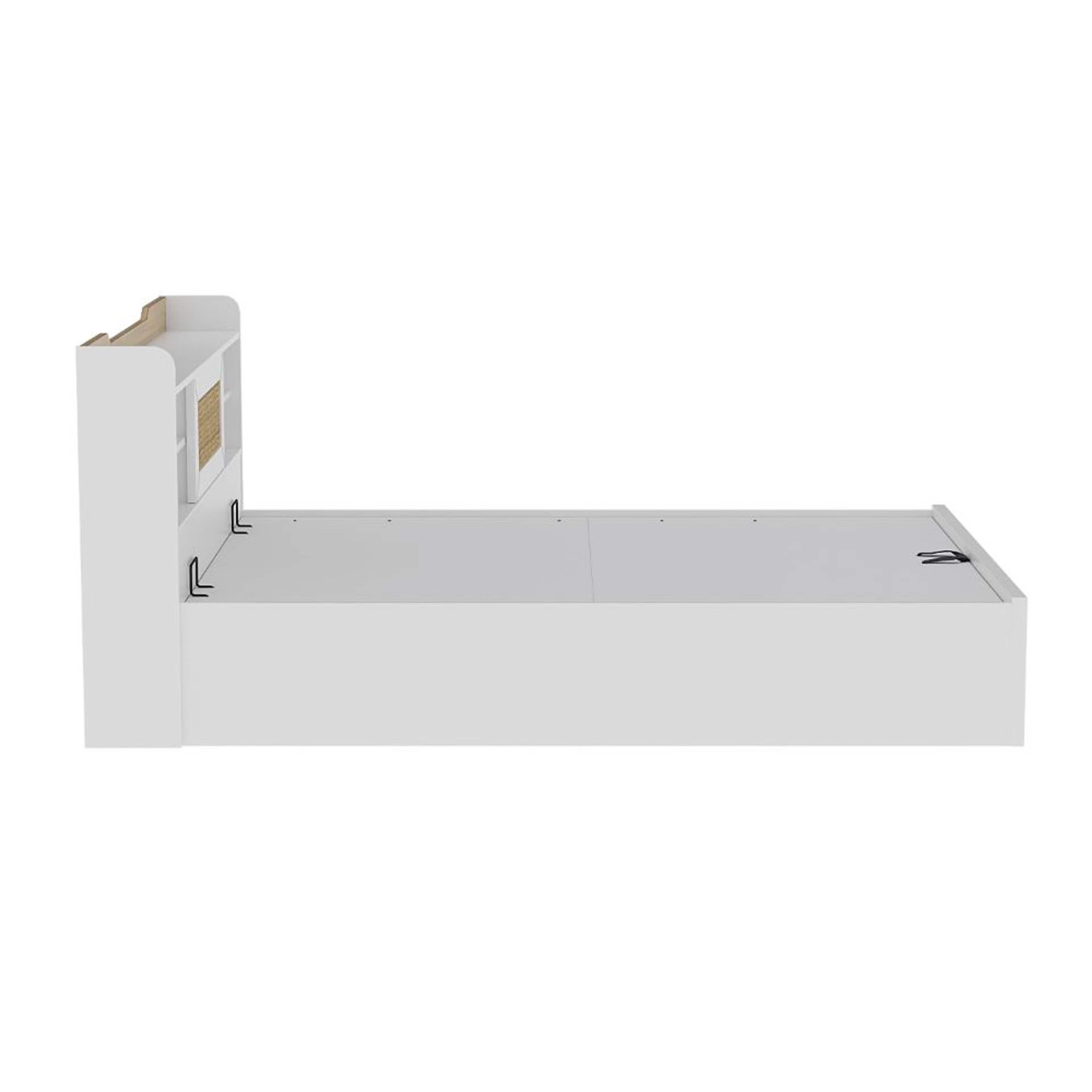 Wakefit Halos Queen Storage Engineered Wood Bed with Hydraulic mechanism Queen - 78" x 60 4 Wakefit Halos Queen Storage Engineered Wood Bed with Hydraulic mechanism Queen - 78" x 60\