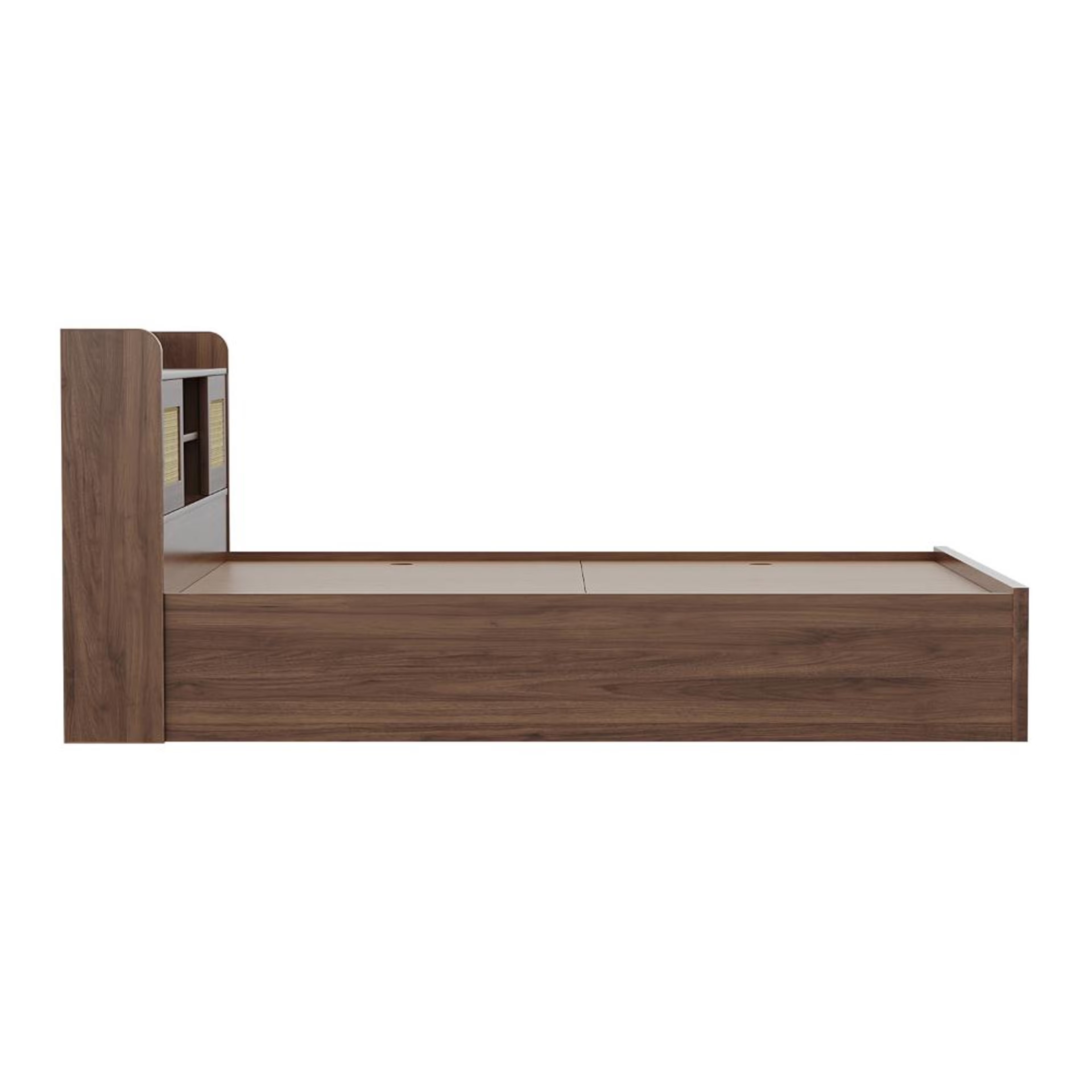 Wakefit Tesser Queen Engineered Wood Bed with Storage Queen - 78" x 60\