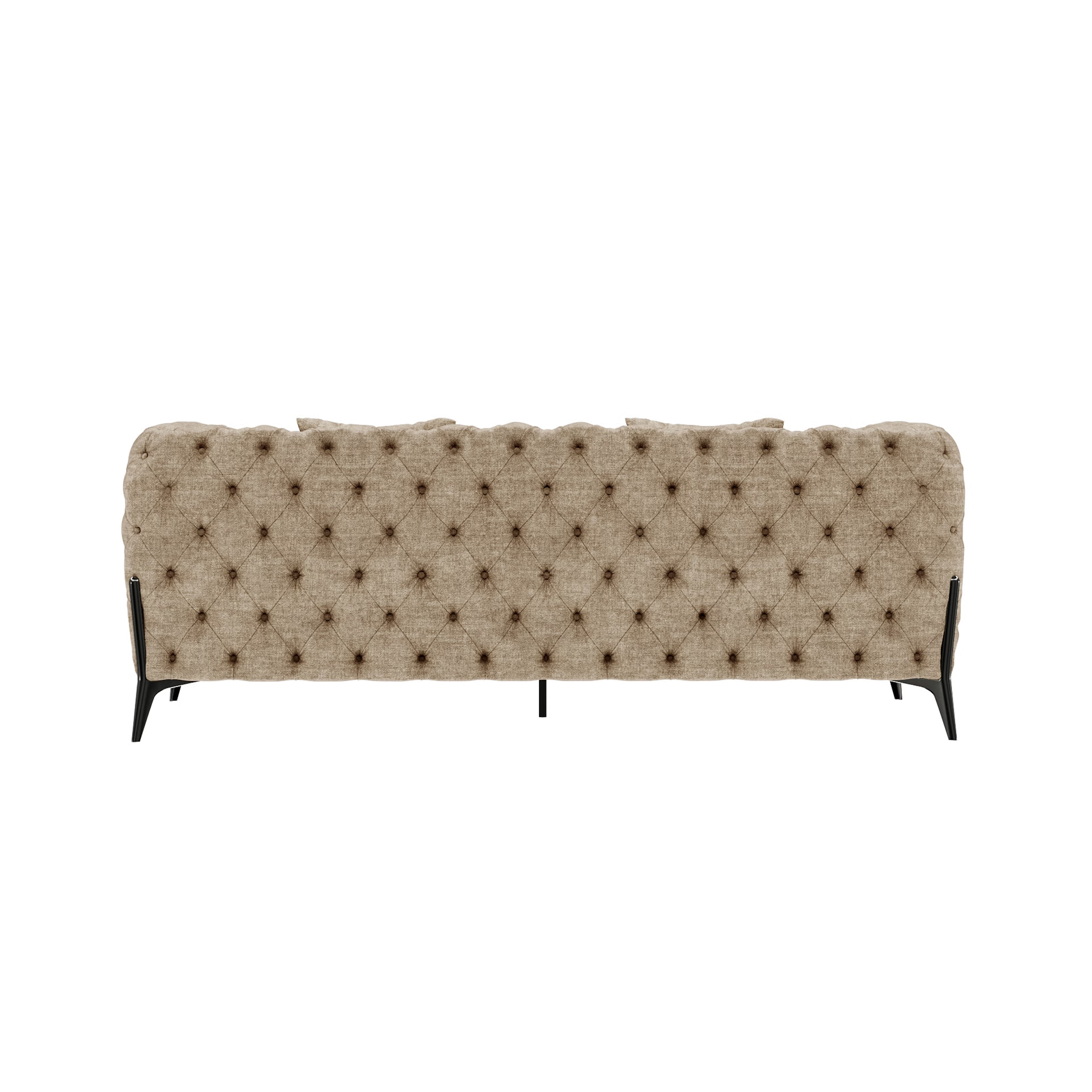 Wakefit Capri Sofa - Two Seater Regular, Two Seater, Taupe 8 Wakefit Capri Sofa - Two Seater Regular, Two Seater, Taupe