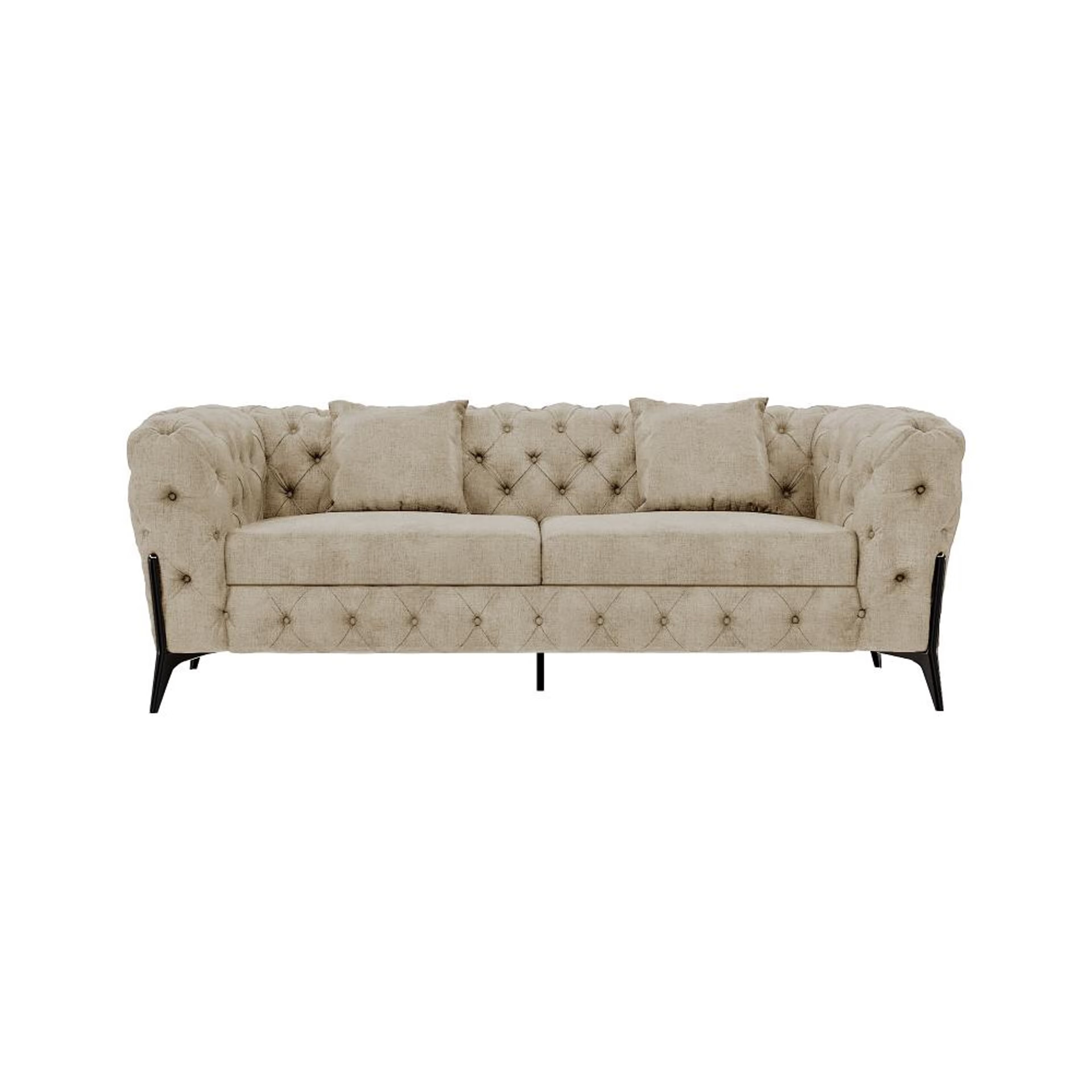 Home 30 Wakefit Capri Sofa - Two Seater Regular, Two Seater, White