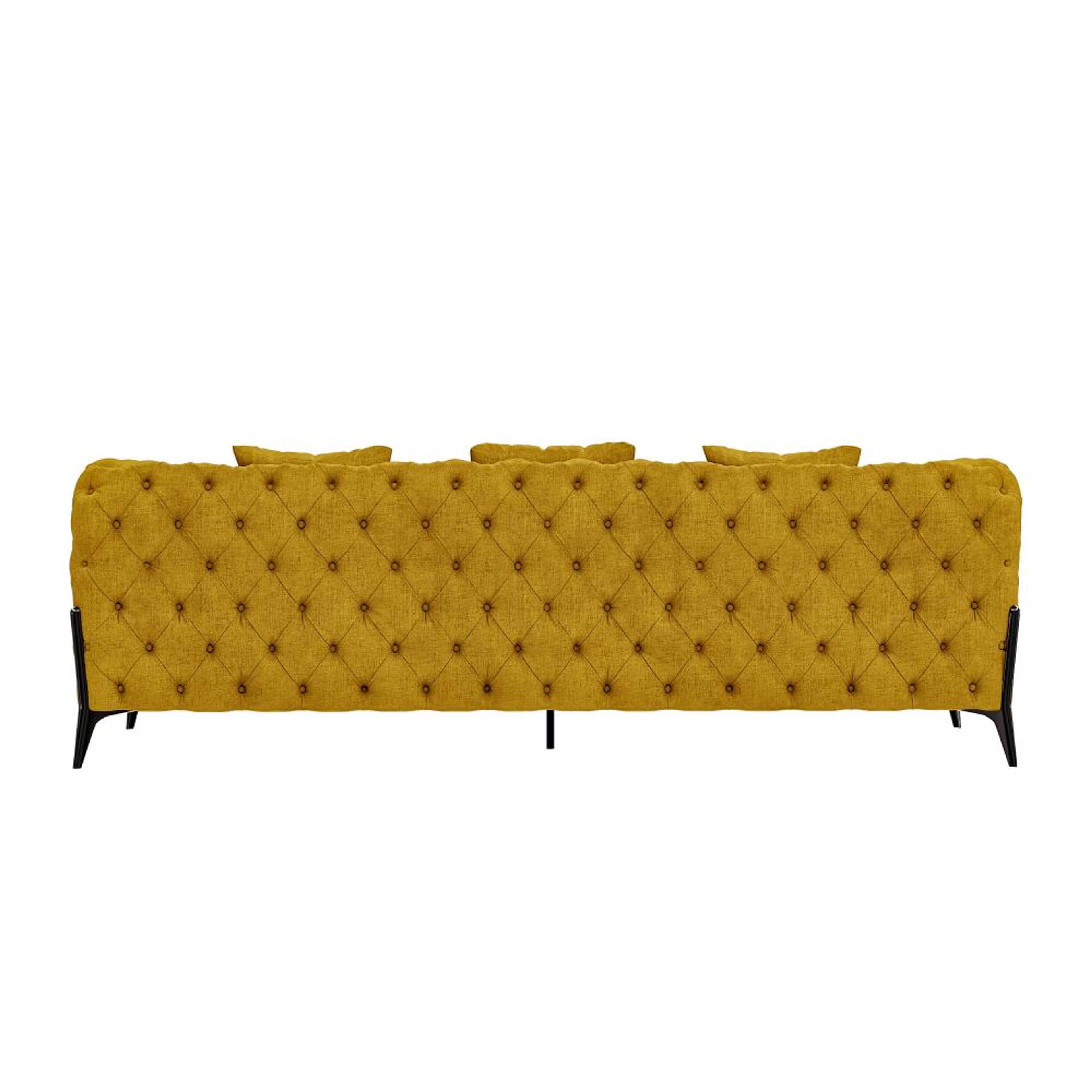Wakefit Capri Sofa - Three Seater Regular, Three Seater, Yellow 8 Wakefit Capri Sofa - Three Seater Regular, Three Seater, Yellow