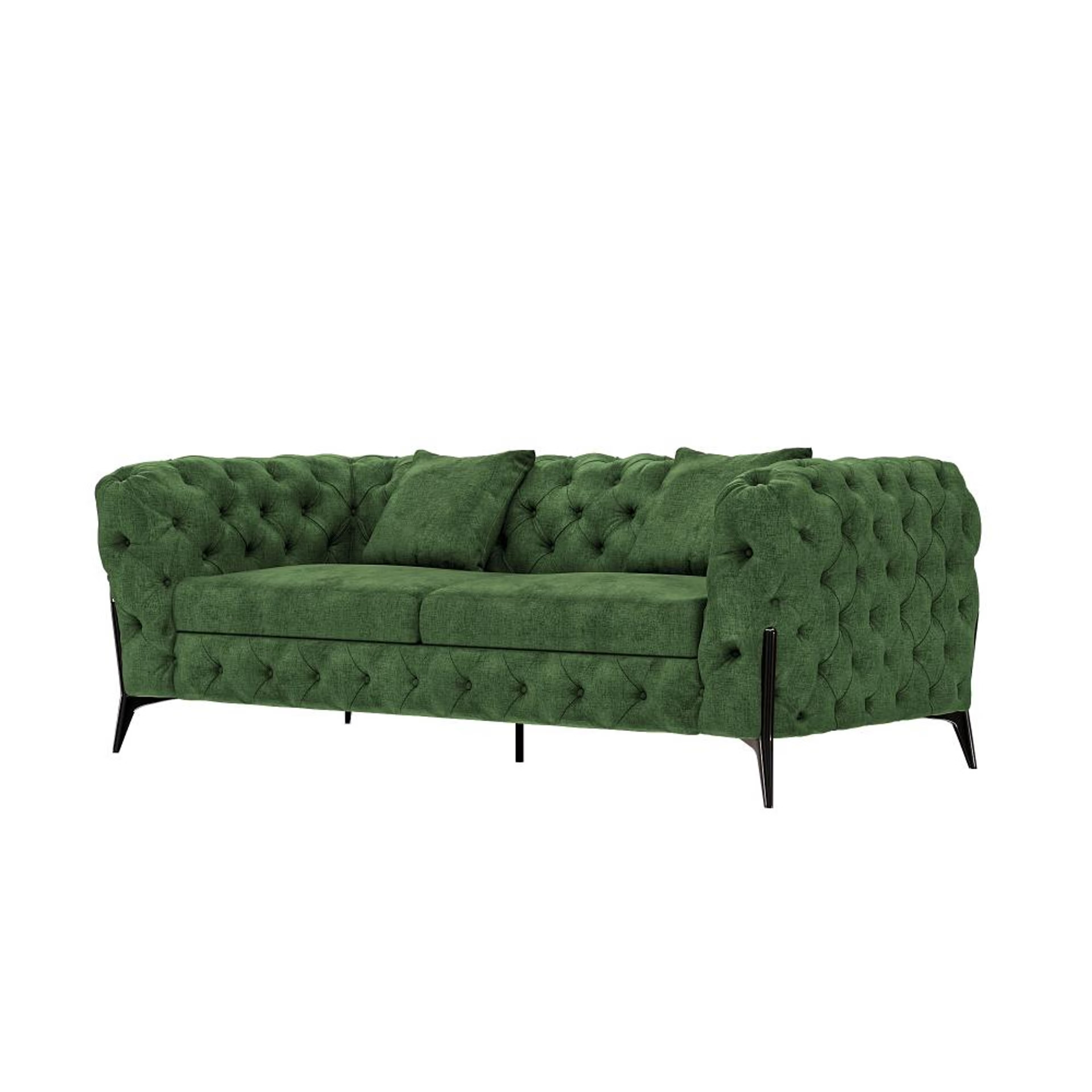 Wakefit Capri Sofa - Two Seater Regular, Two Seater, Green 4 Wakefit Capri Sofa - Two Seater Regular, Two Seater, Green