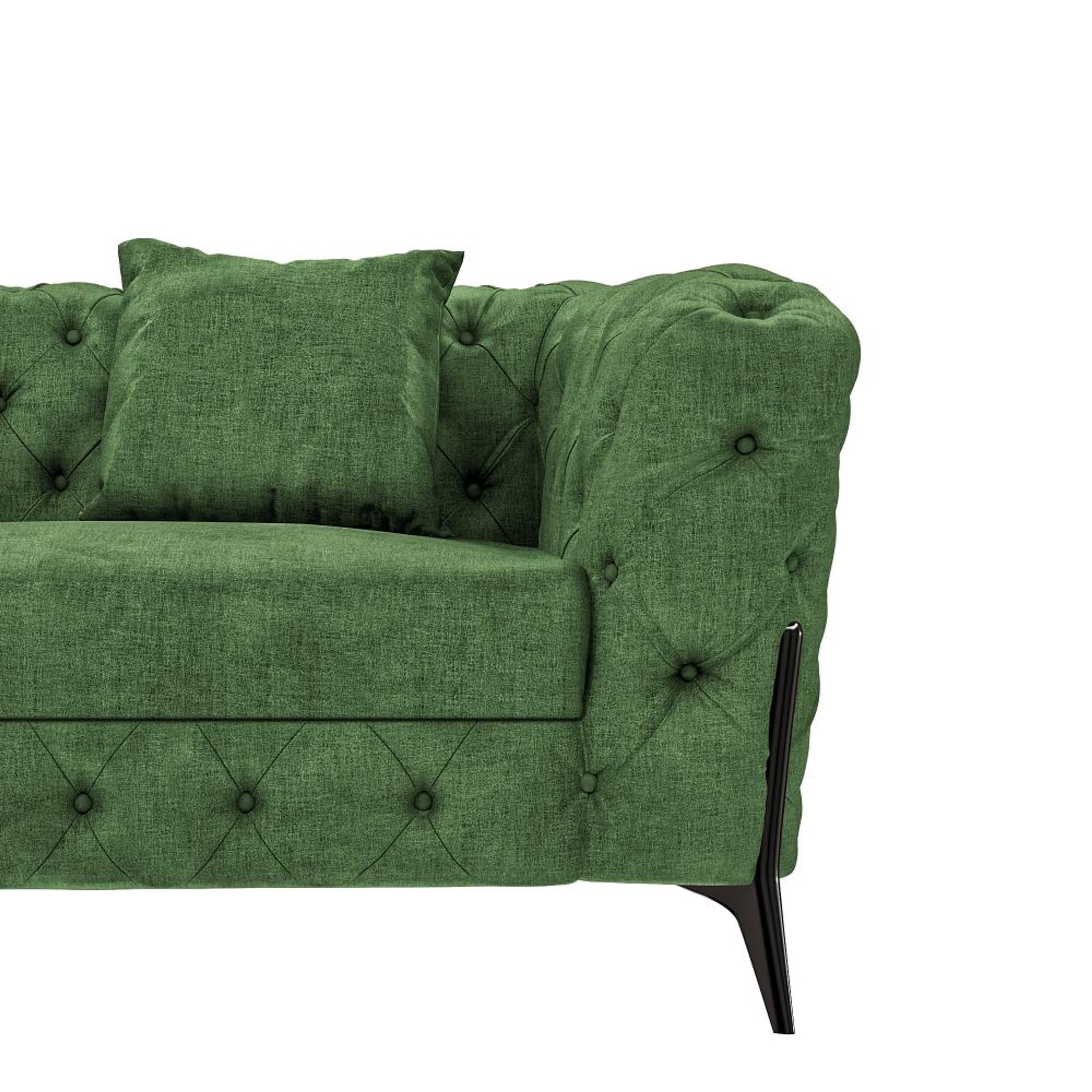 Wakefit Capri Sofa - Two Seater Regular, Two Seater, Green 5 Wakefit Capri Sofa - Two Seater Regular, Two Seater, Green
