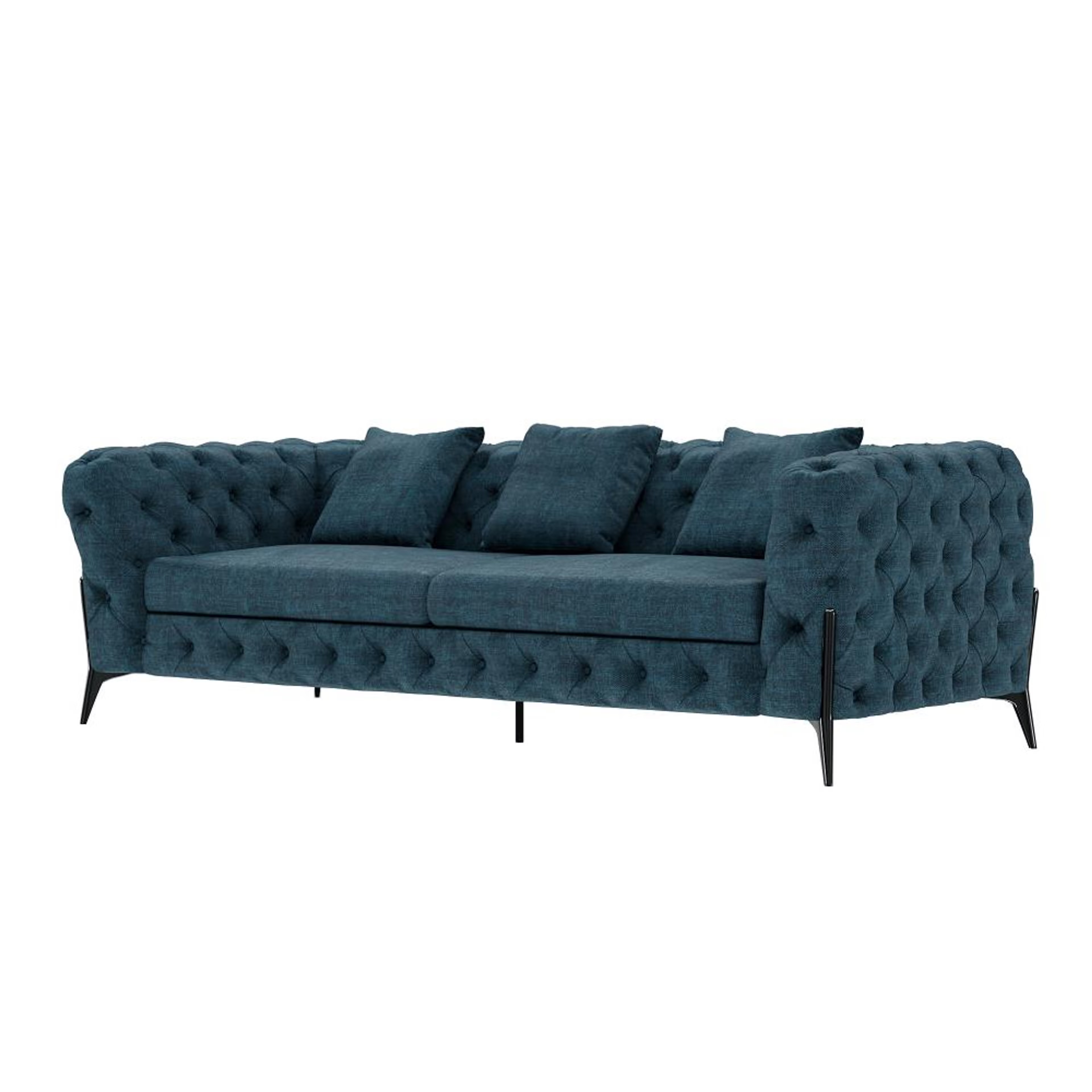 Wakefit Capri Sofa Set (3+2) Seater Regular, Set (3+2), Deep Ocean 4 Wakefit Capri Sofa Set (3+2) Seater Regular, Set (3+2), Deep Ocean