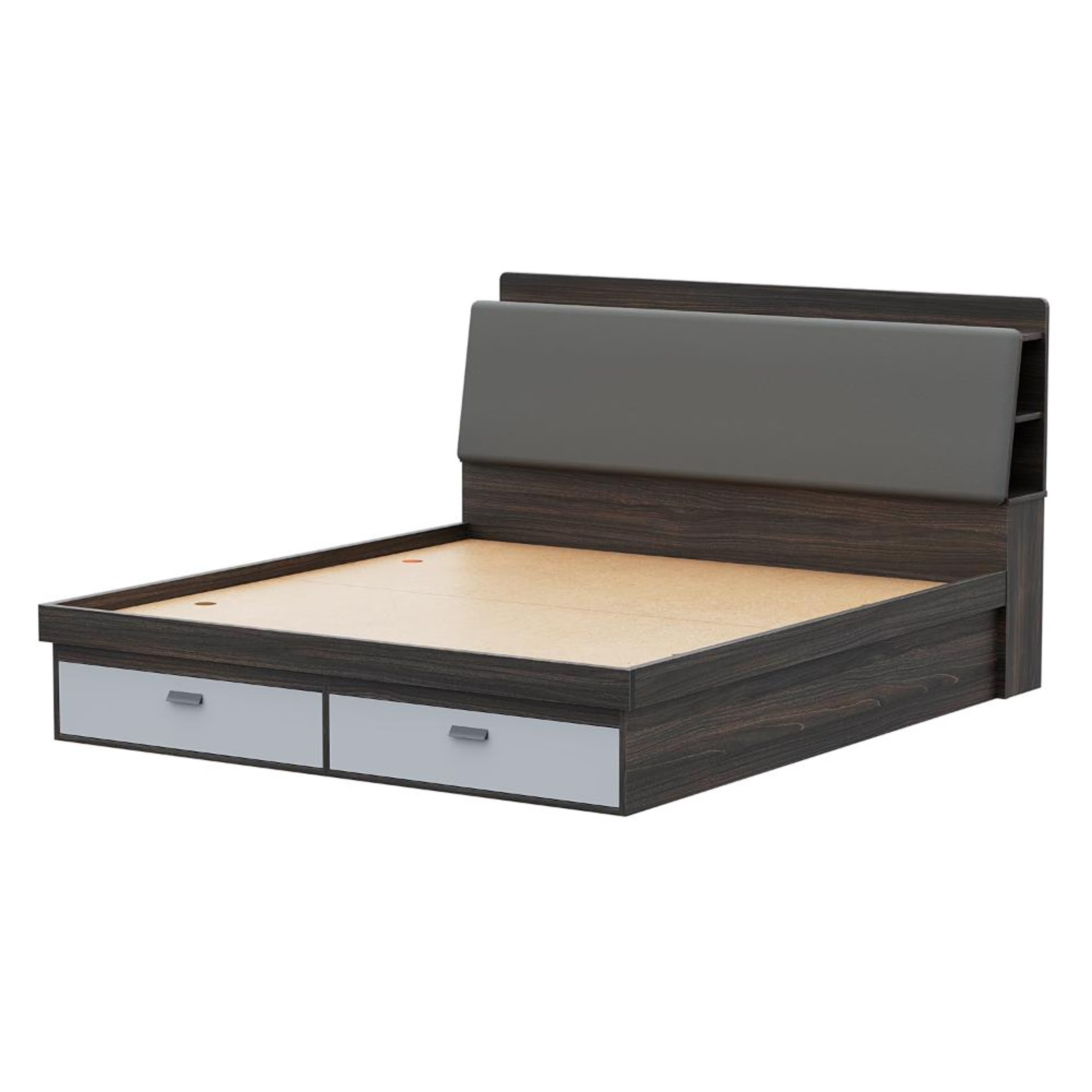 Wakefit ATLAS King Storage Engineered Wood Bed-Wyoming Maple King - 78" x 72" - 1.98m x 1.83m 4 Wakefit ATLAS King Storage Engineered Wood Bed-Wyoming Maple King - 78" x 72" - 1.98m x 1.83m