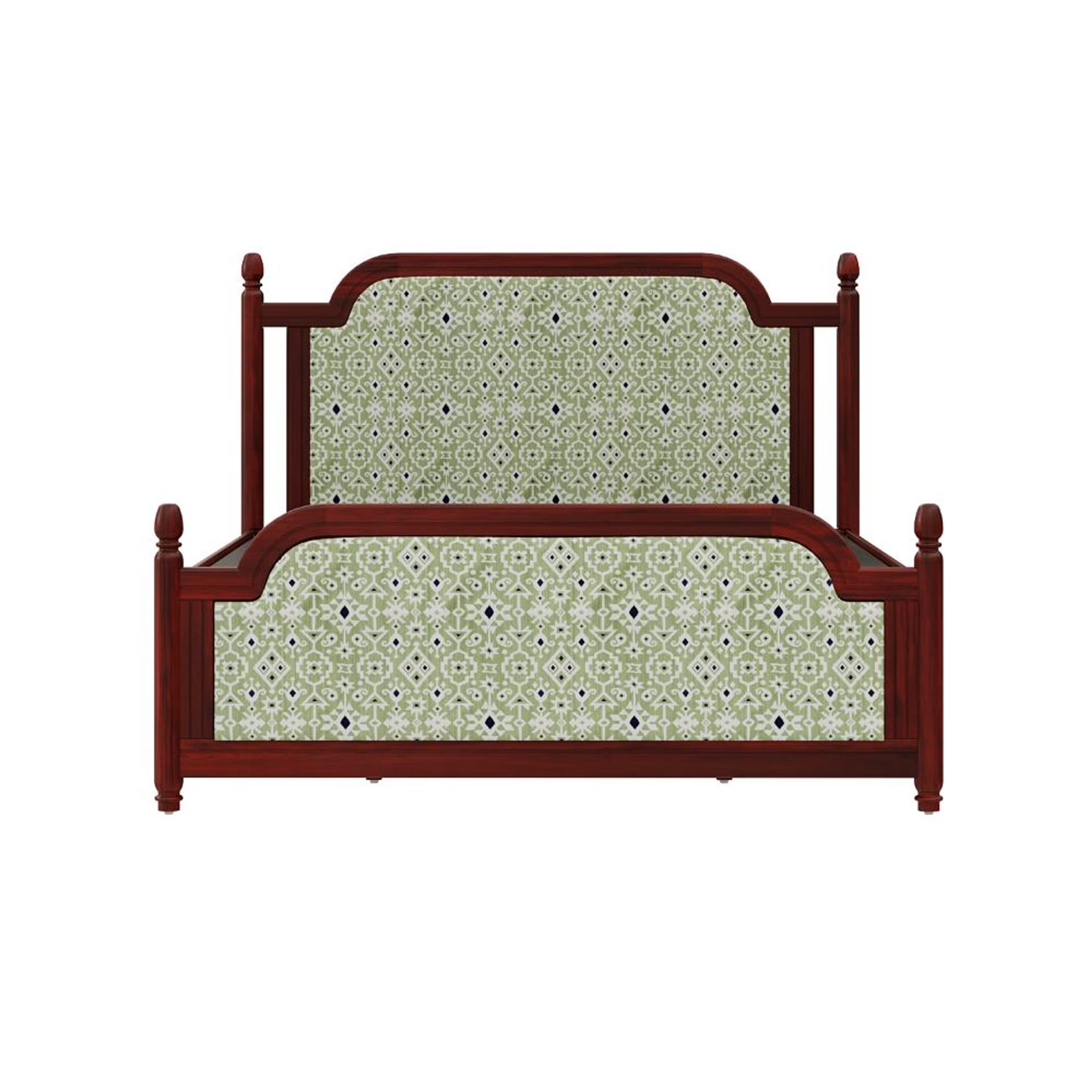 Home 45 Wakefit Svapiti Queen Hydraulic Storage Teak Wood Bed Queen - 78" x 60\