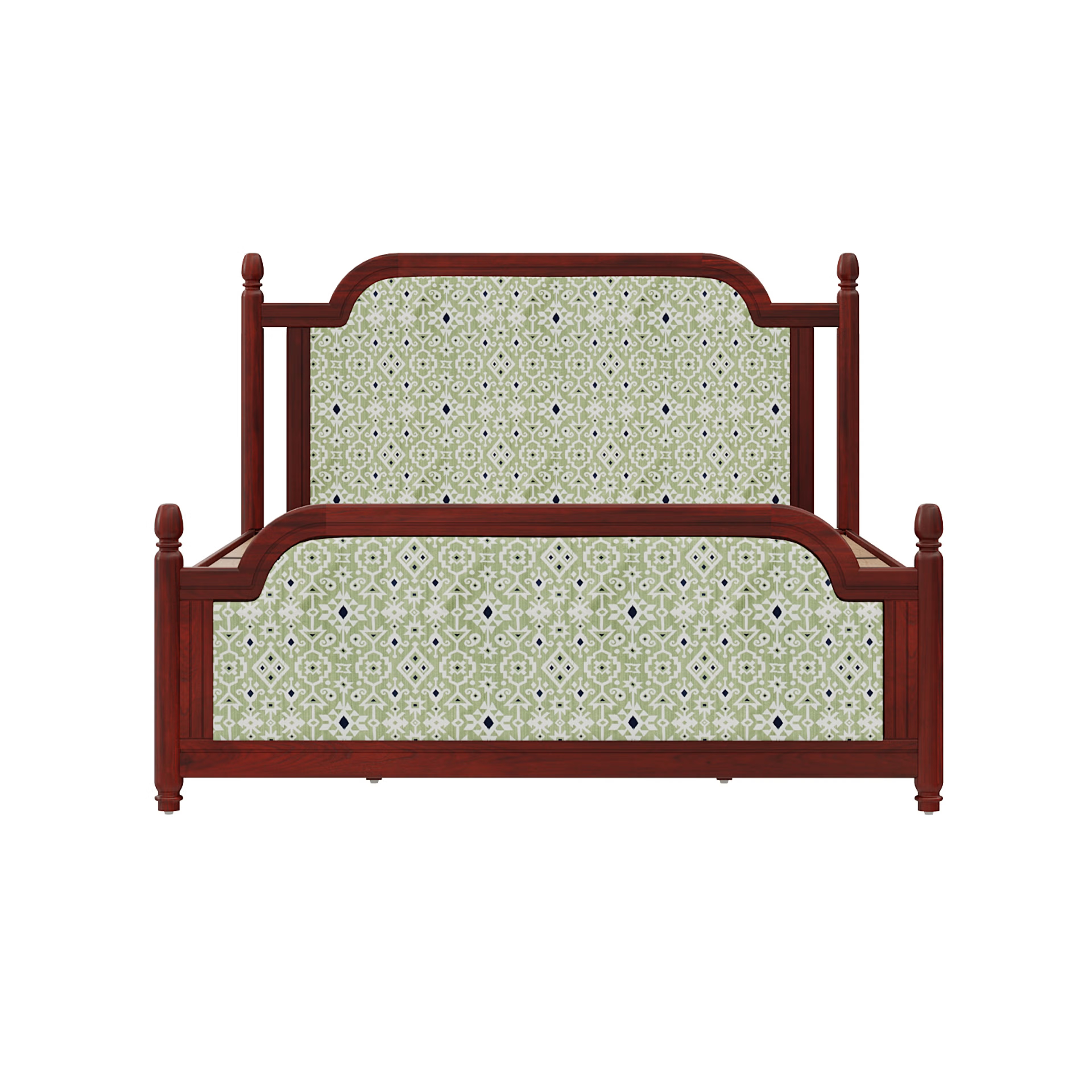 Home 33 Wakefit Svapiti Queen Storage Teak Wood Bed Queen - 78" x 60\