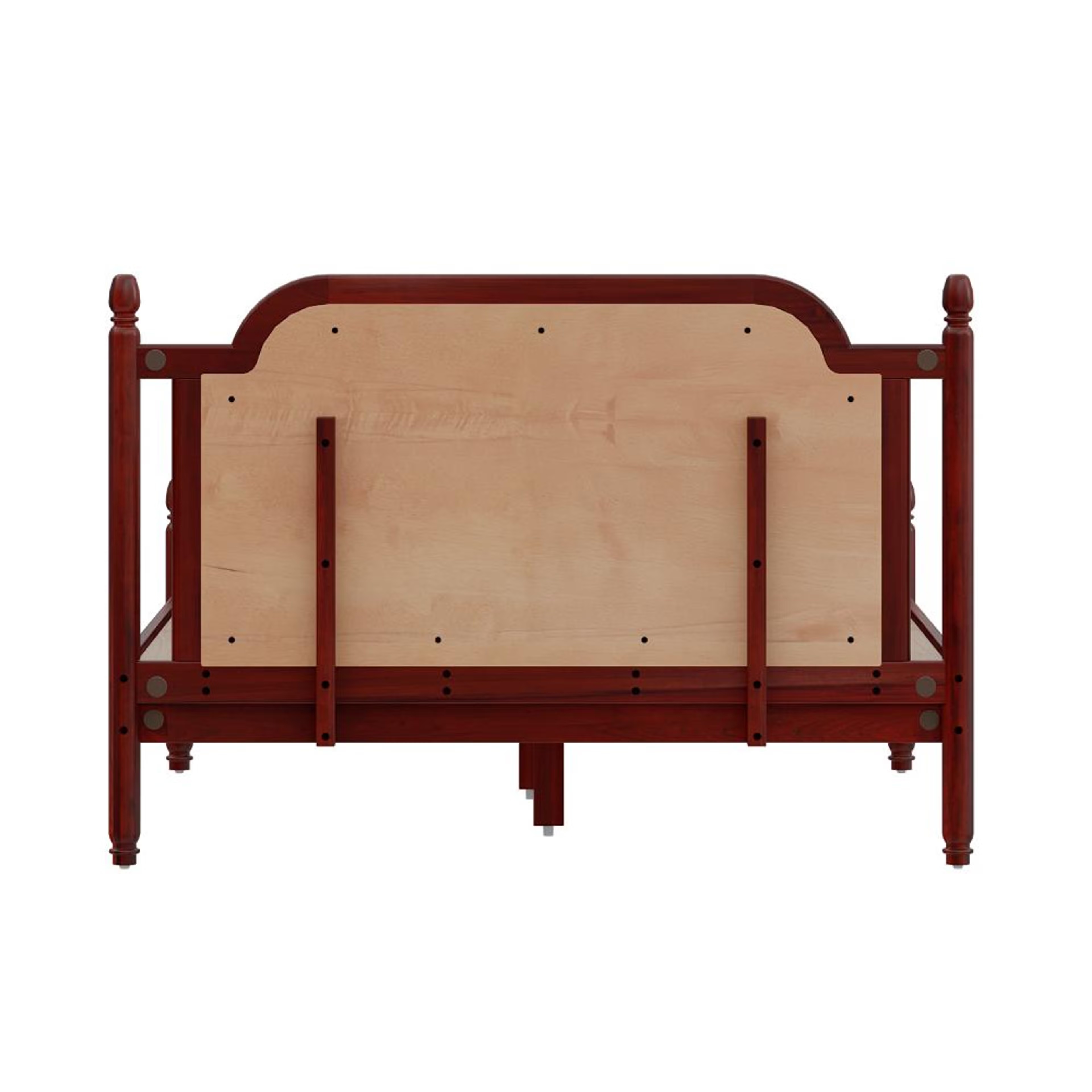 Wakefit Svapiti Queen Non Storage Teak Wood Bed Queen - 78" x 60 6 Wakefit Svapiti Queen Non Storage Teak Wood Bed Queen - 78" x 60\