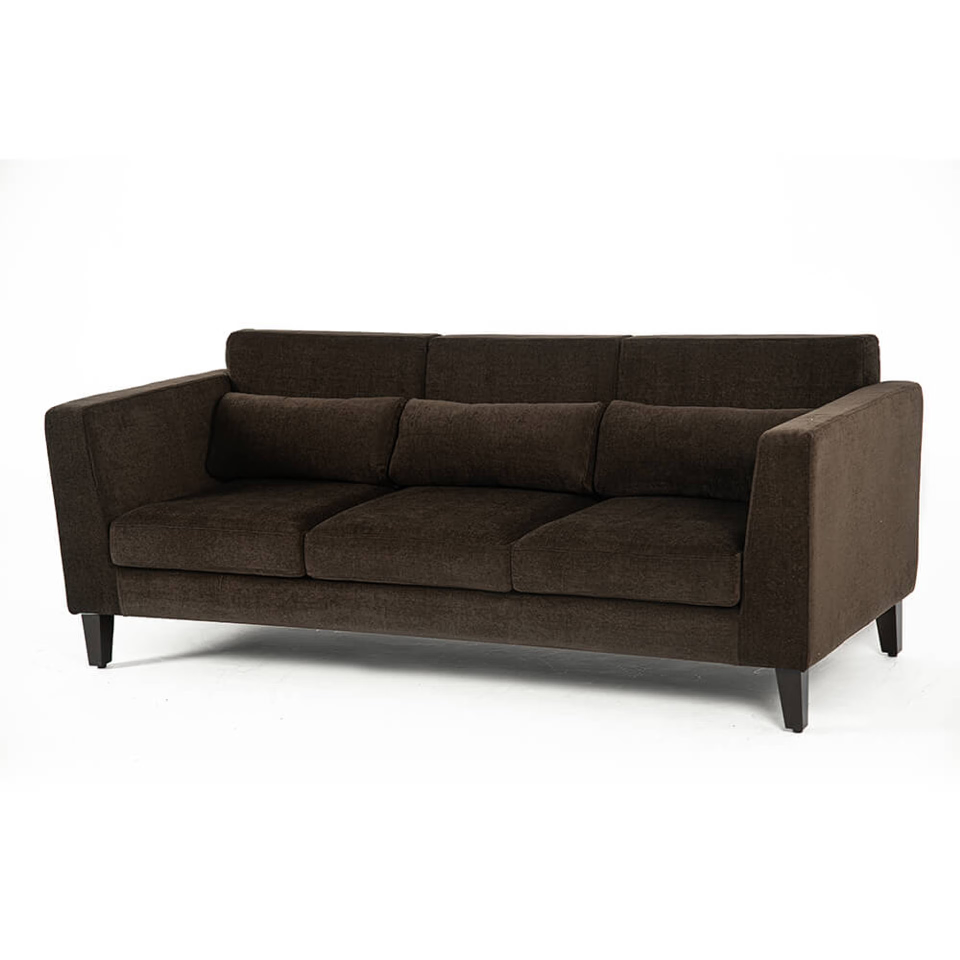 Wakefit SnoozePro Sofa - Three Seater Regular, 3 Seater, Dark Earth