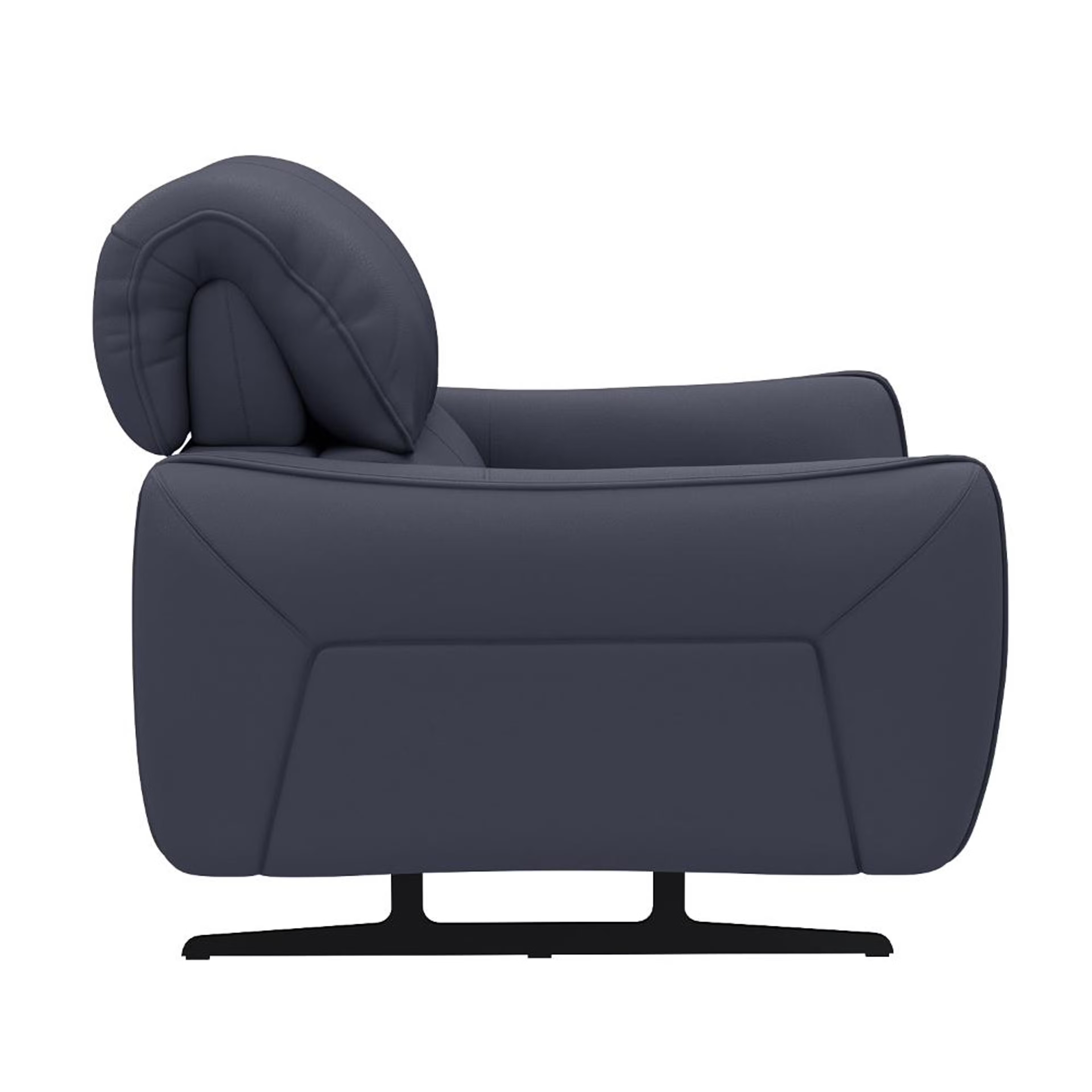Wakefit Crete Sofa Without Motion - One Seater Regular, Without Motion, 1 Seater, Blue 4 Wakefit Crete Sofa Without Motion - One Seater Regular, Without Motion, 1 Seater, Blue