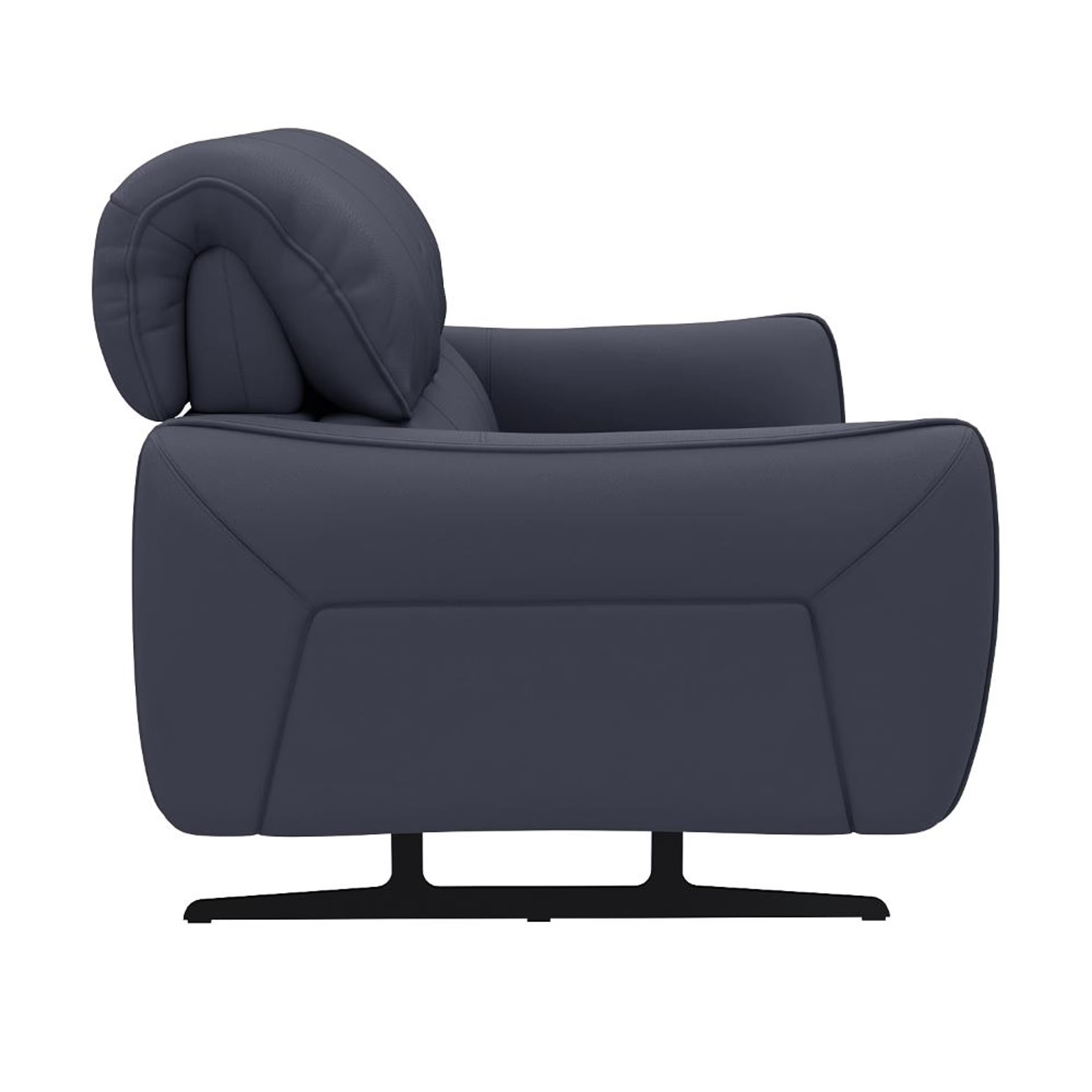 Wakefit Crete Sofa Without Motion - Three Seater Regular, Without Motion, 3 Seater, Blue 4 Wakefit Crete Sofa Without Motion - Three Seater Regular, Without Motion, 3 Seater, Blue