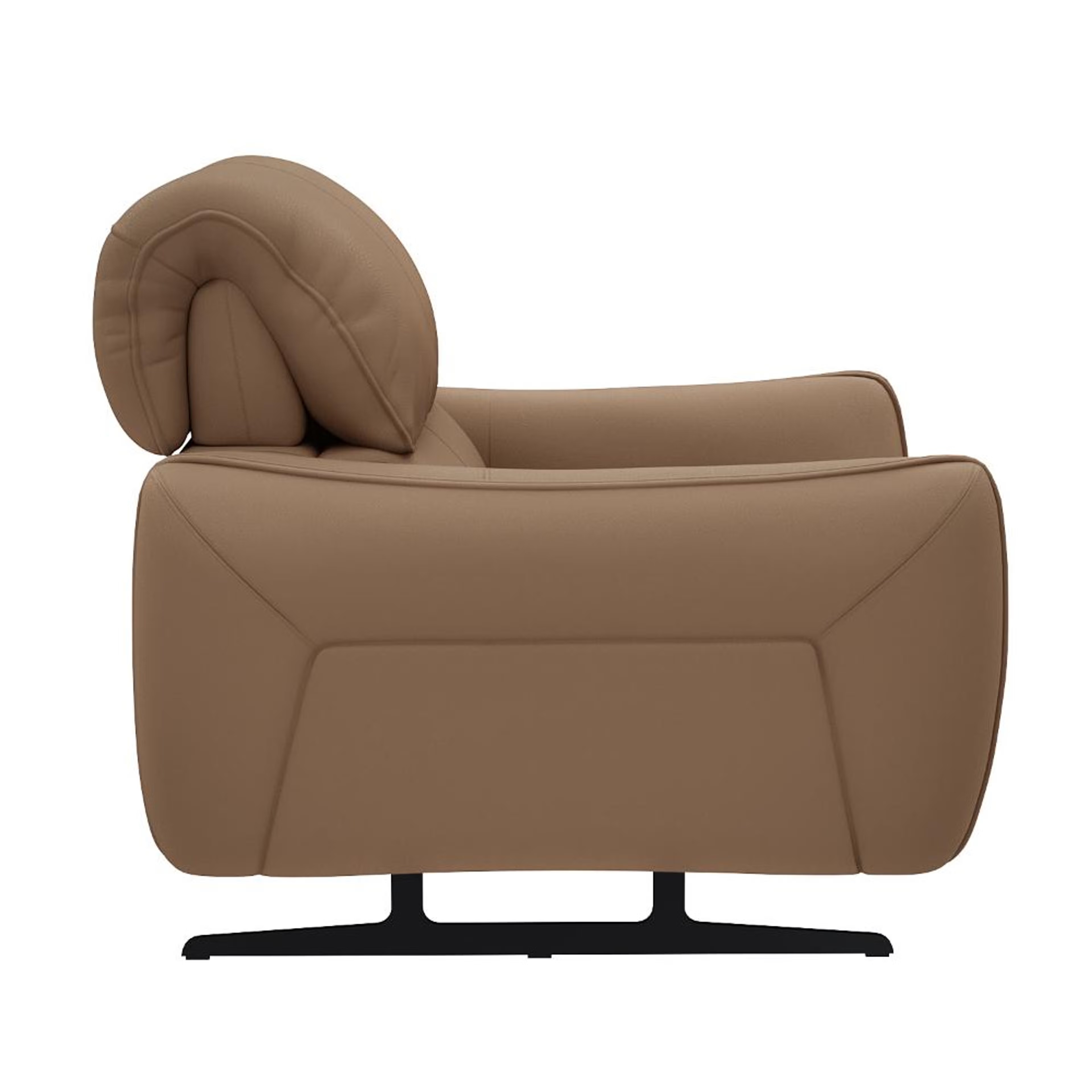 Wakefit Crete Sofa Without Motion - One Seater Regular, Without Motion, 1 Seater, Cappuccino 4 Wakefit Crete Sofa Without Motion - One Seater Regular, Without Motion, 1 Seater, Cappuccino
