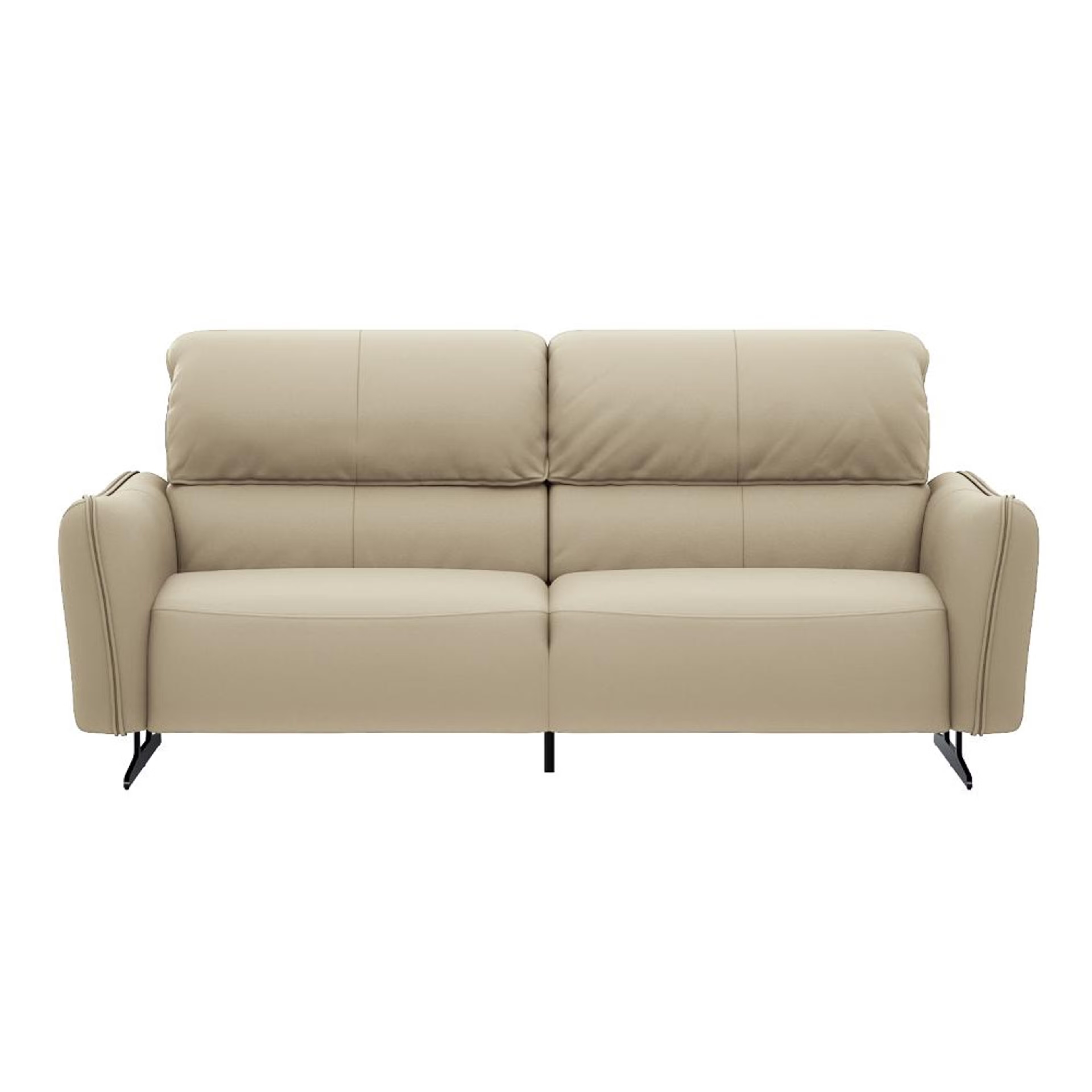 Home 35 Wakefit Crete Sofa Without Motion Set (3+2+1) Seater Regular, Without Motion, 3+2+1, Beige