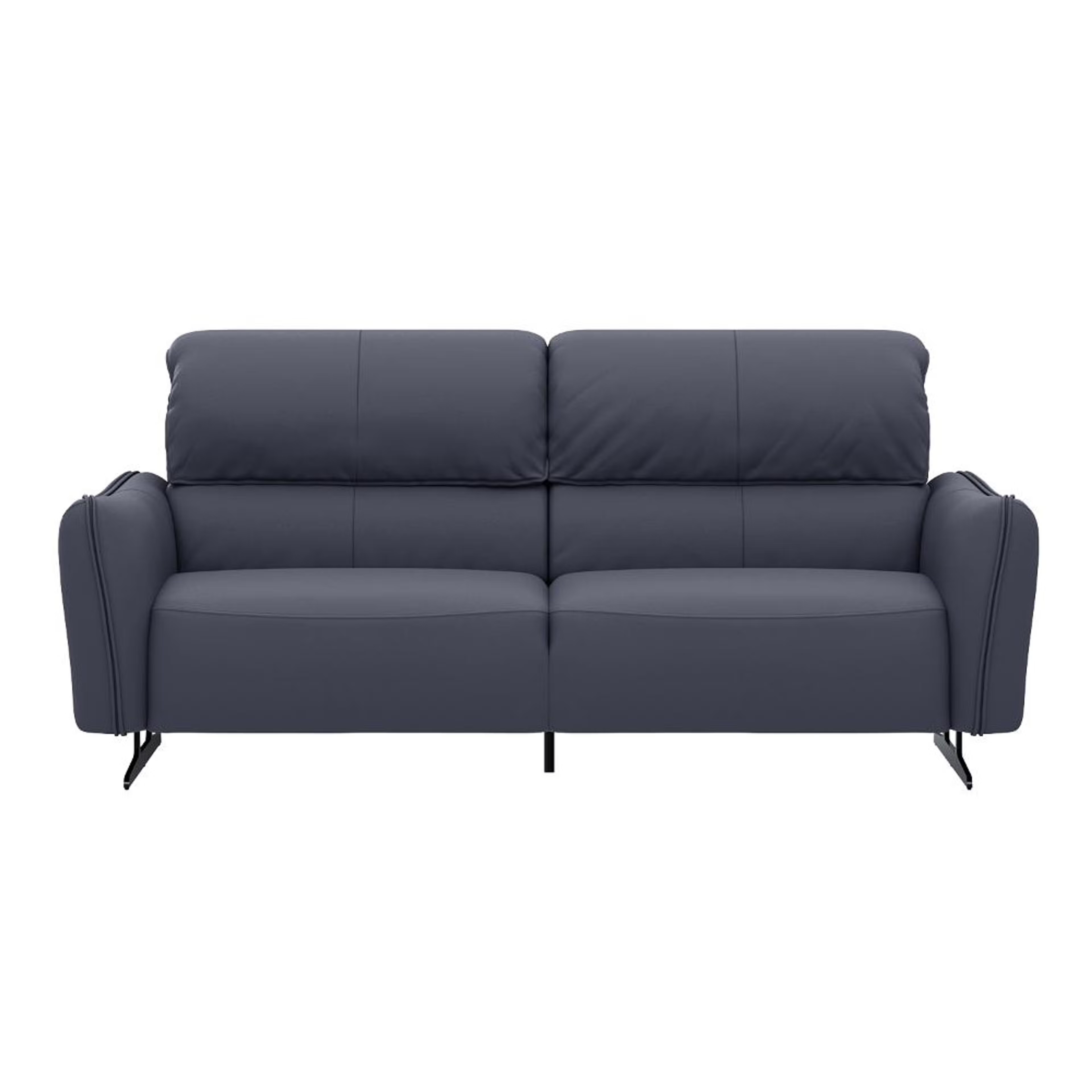 Wakefit Crete Sofa Without Motion Set (3+2) Seater Regular, Without Motion, Set (3+2), Blue