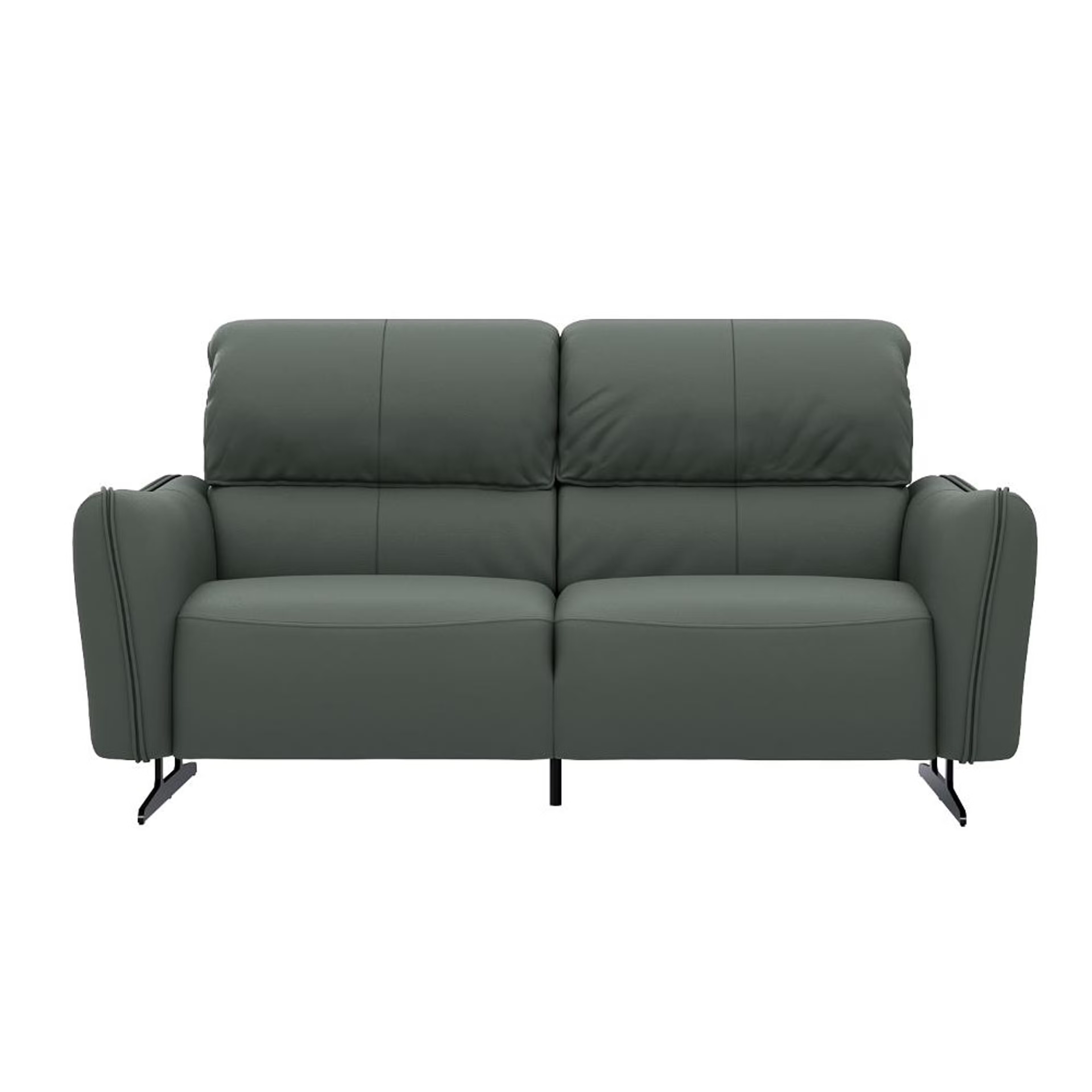 Wakefit Crete Sofa Without Motion Set (2+1+1) Seater Regular, Without Motion, 2+1+1, Forest Green
