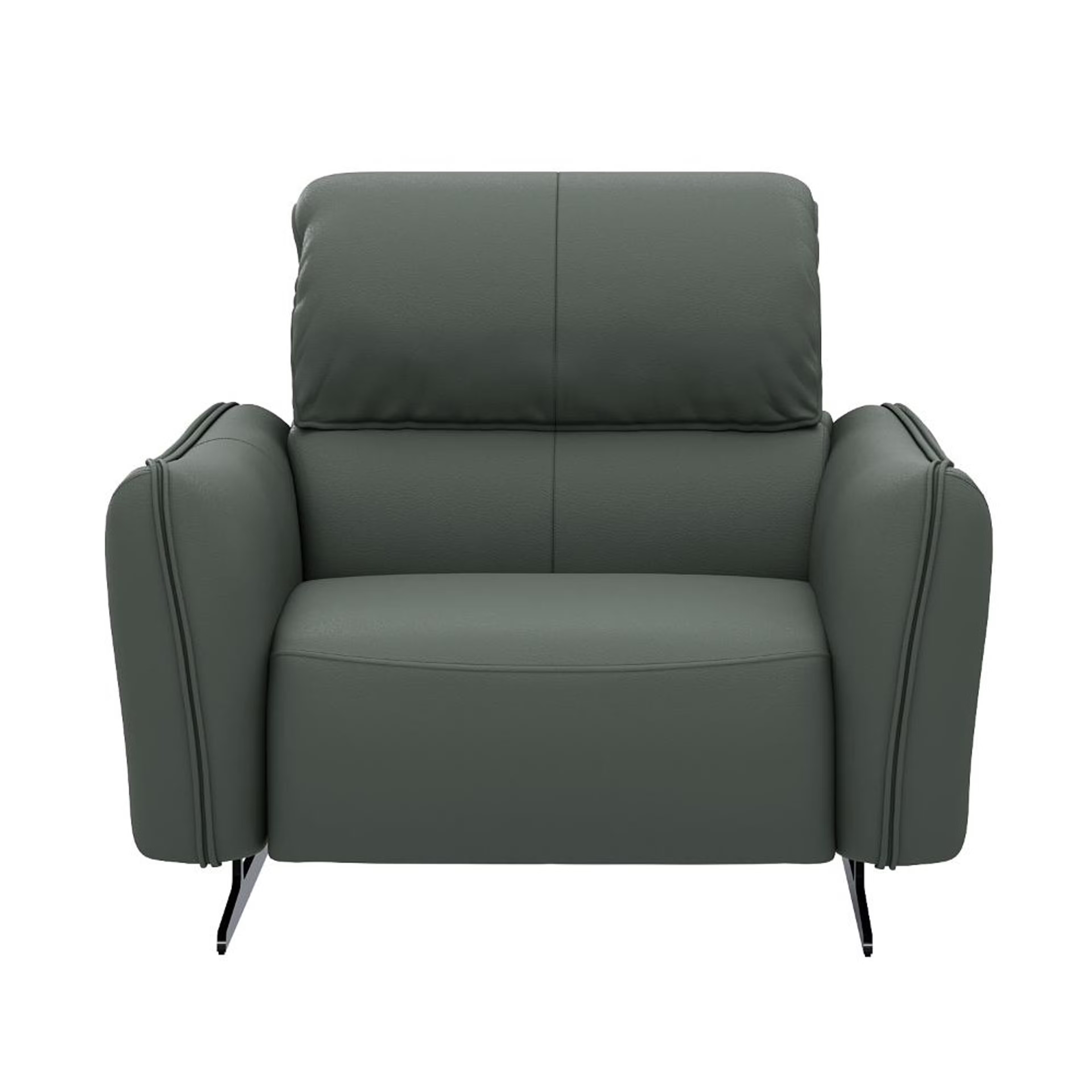 Wakefit Crete Sofa Without Motion Set (2+1+1) Seater Regular, Without Motion, 2+1+1, Forest Green