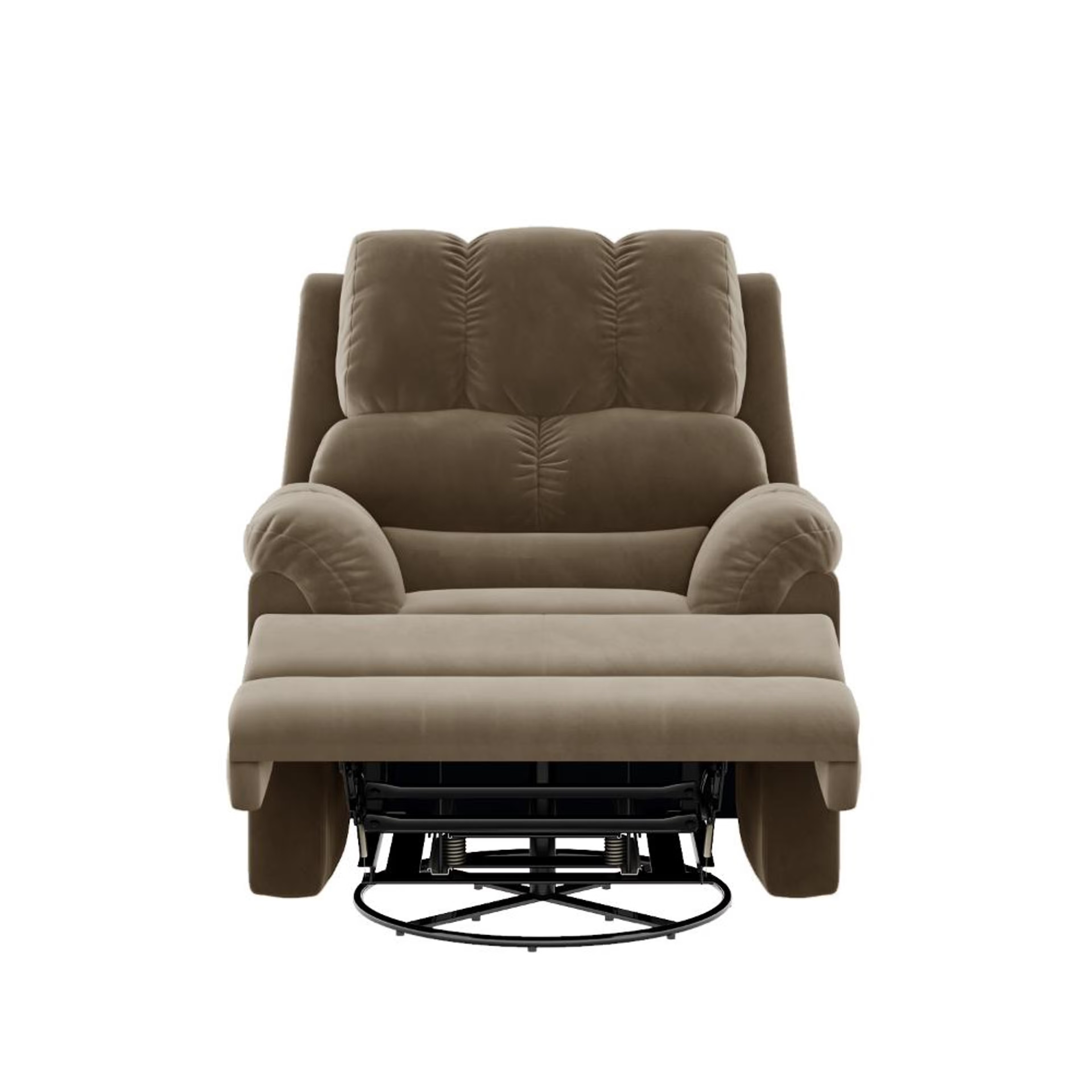 Wakefit Virelia Rocking & Revolving Recliner - Single Seater Manual, Regular, Revolving, Stone 8 Wakefit Virelia Rocking & Revolving Recliner - Single Seater Manual, Regular, Revolving, Stone