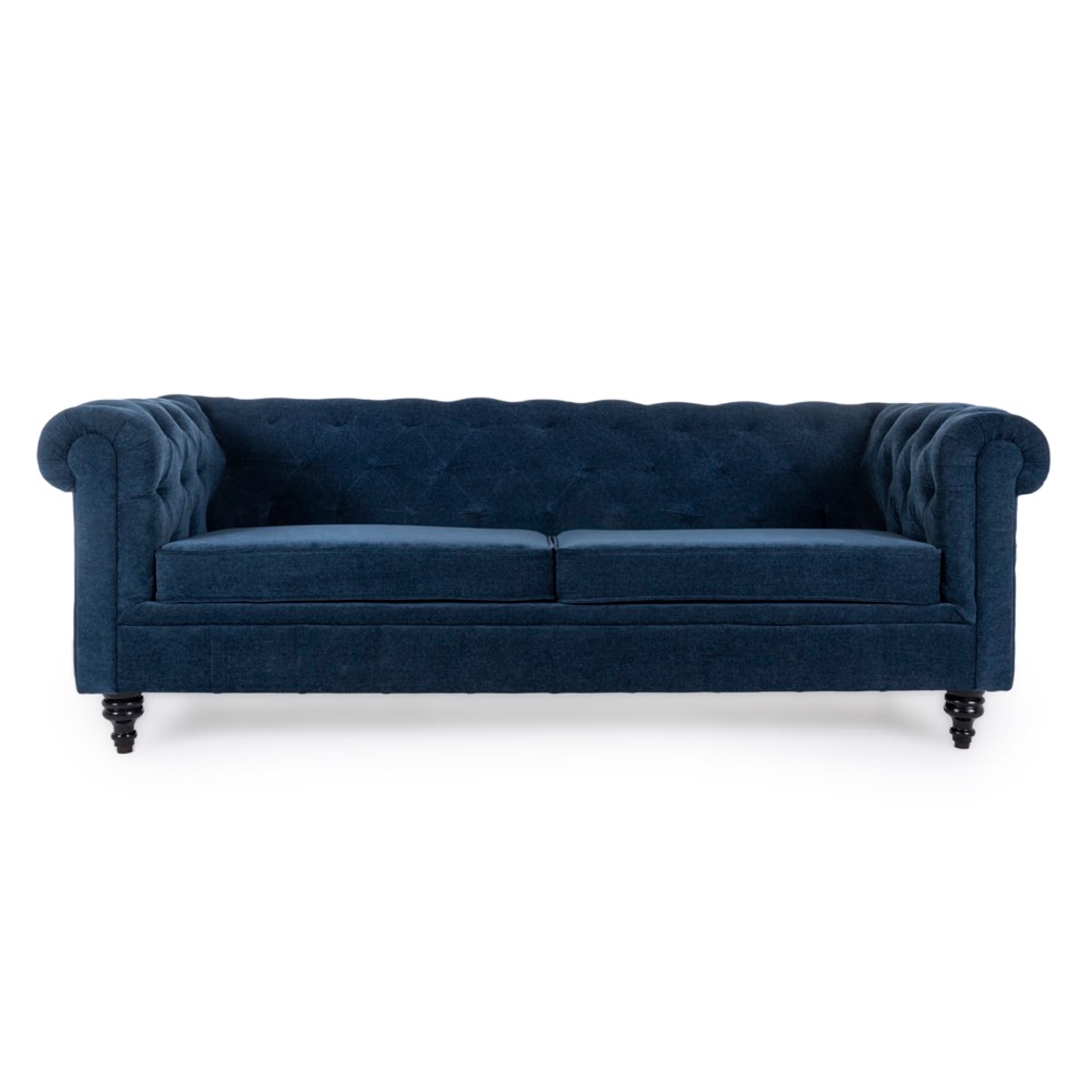 Home 33 Wakefit Havana Sofa Set (3+2+1) Cobalt Blue 3 Seater + 2 Seater + 1 Seater, Cobalt Blue