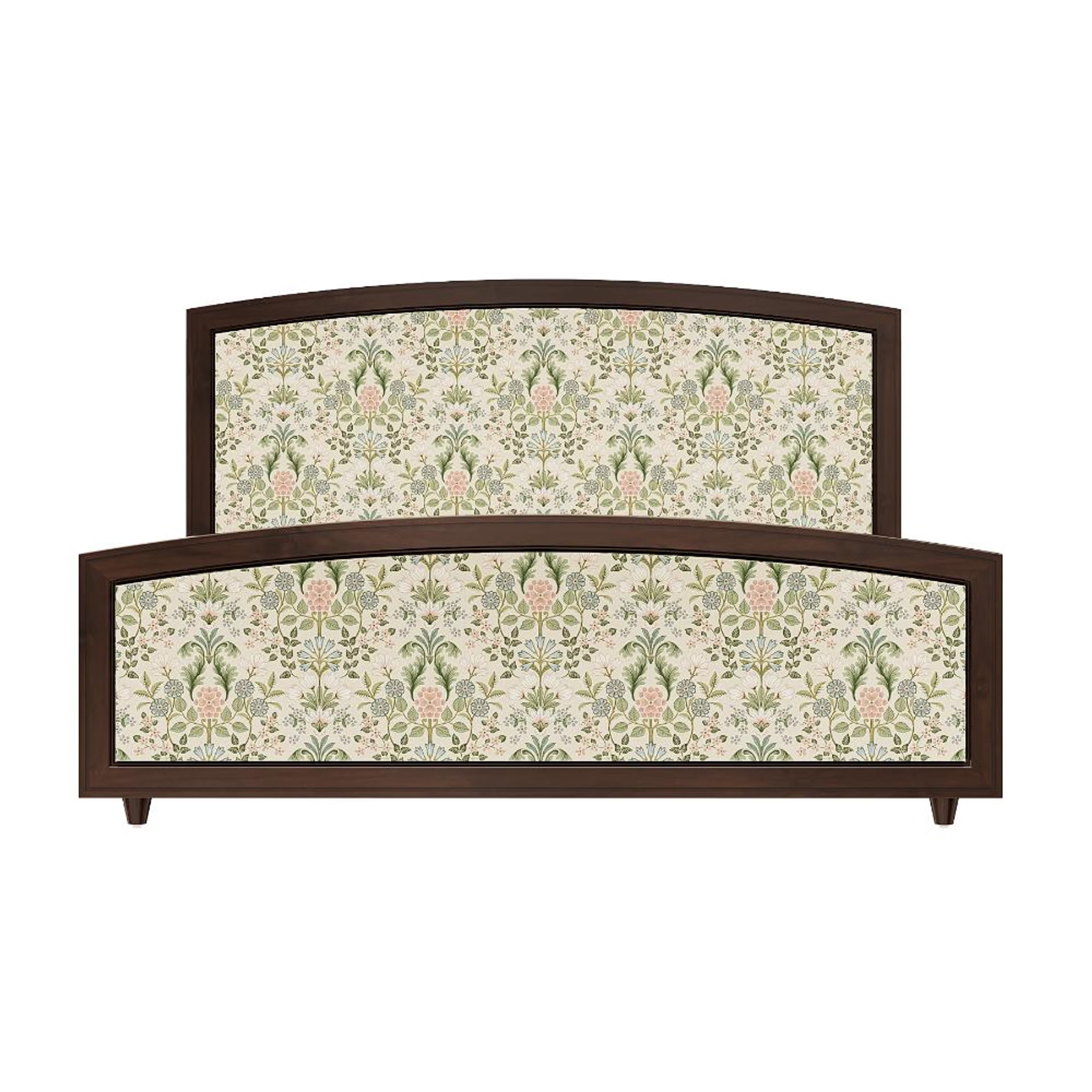 Ved King Storage Teak Wood Bed King - 78" x 72 4 Ved King Storage Teak Wood Bed King - 78" x 72\