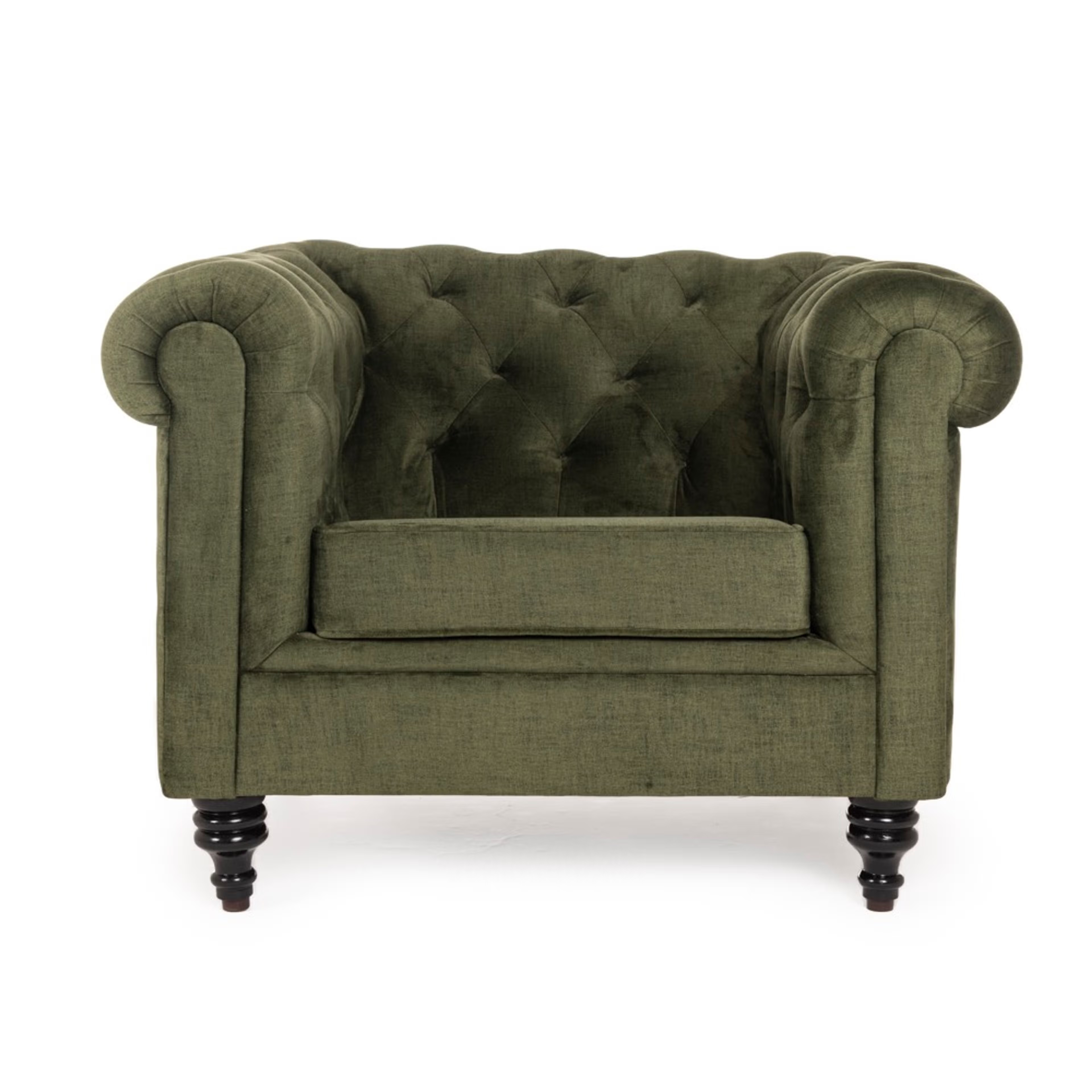 Wakefit Havana Sofa - Single Seater Reflection Green 1 Seater, Green