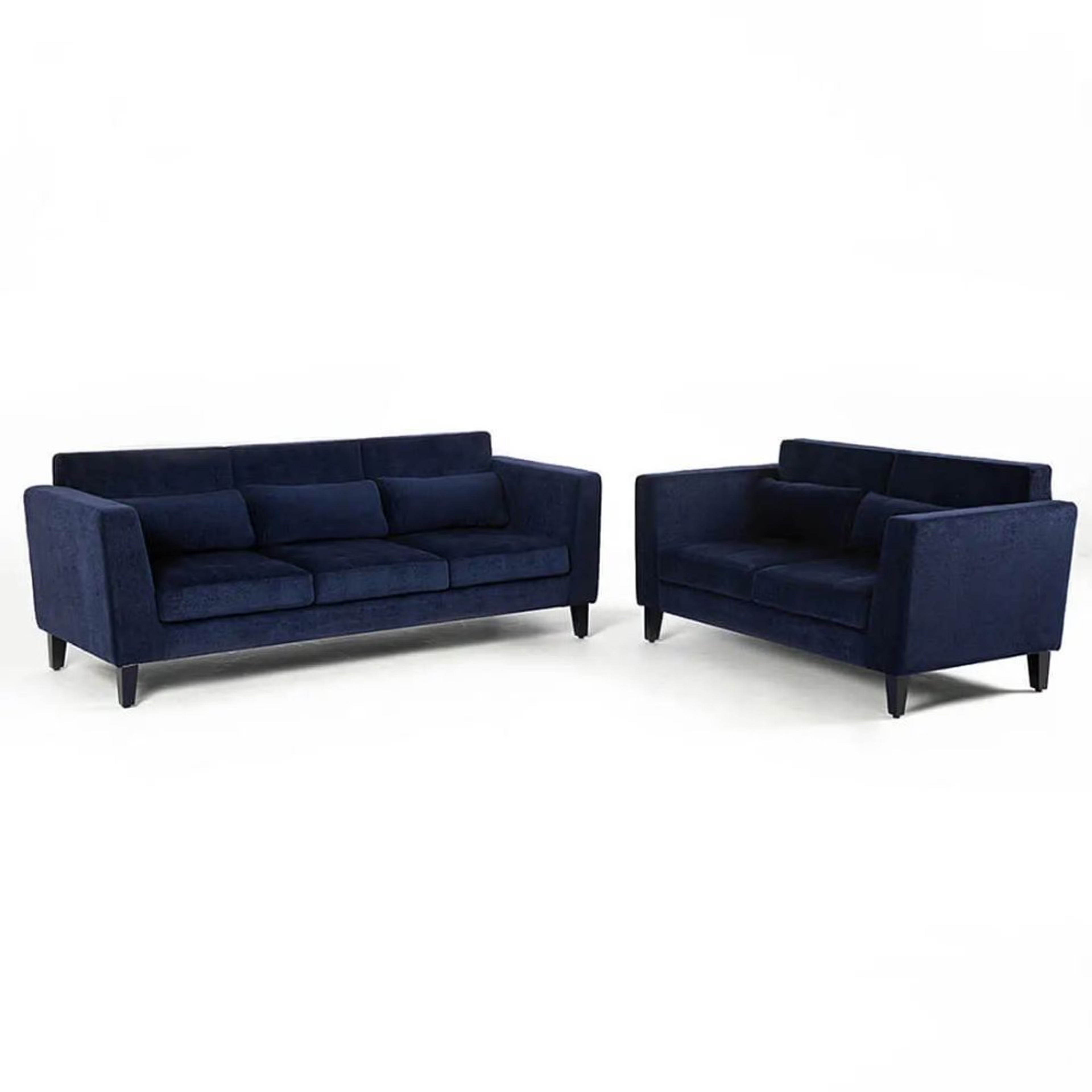 Wakefit SnoozePro Sofa Set (3+2) Regular, 3 Seater + 2 Seater, Cobalt Blue 3 Wakefit SnoozePro Sofa Set (3+2) Regular, 3 Seater + 2 Seater, Cobalt Blue